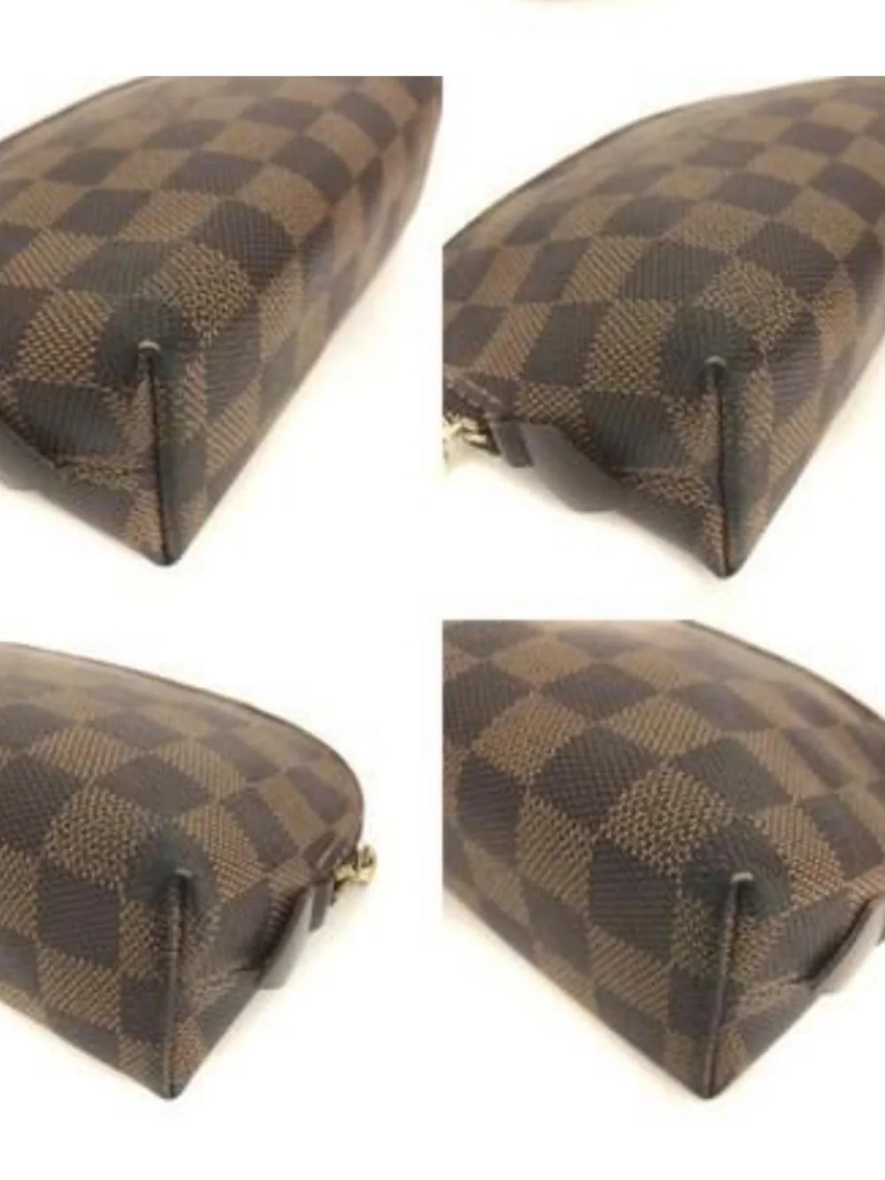 Louis Vuitton Brown Damier Canvas Cosmetic Pouch